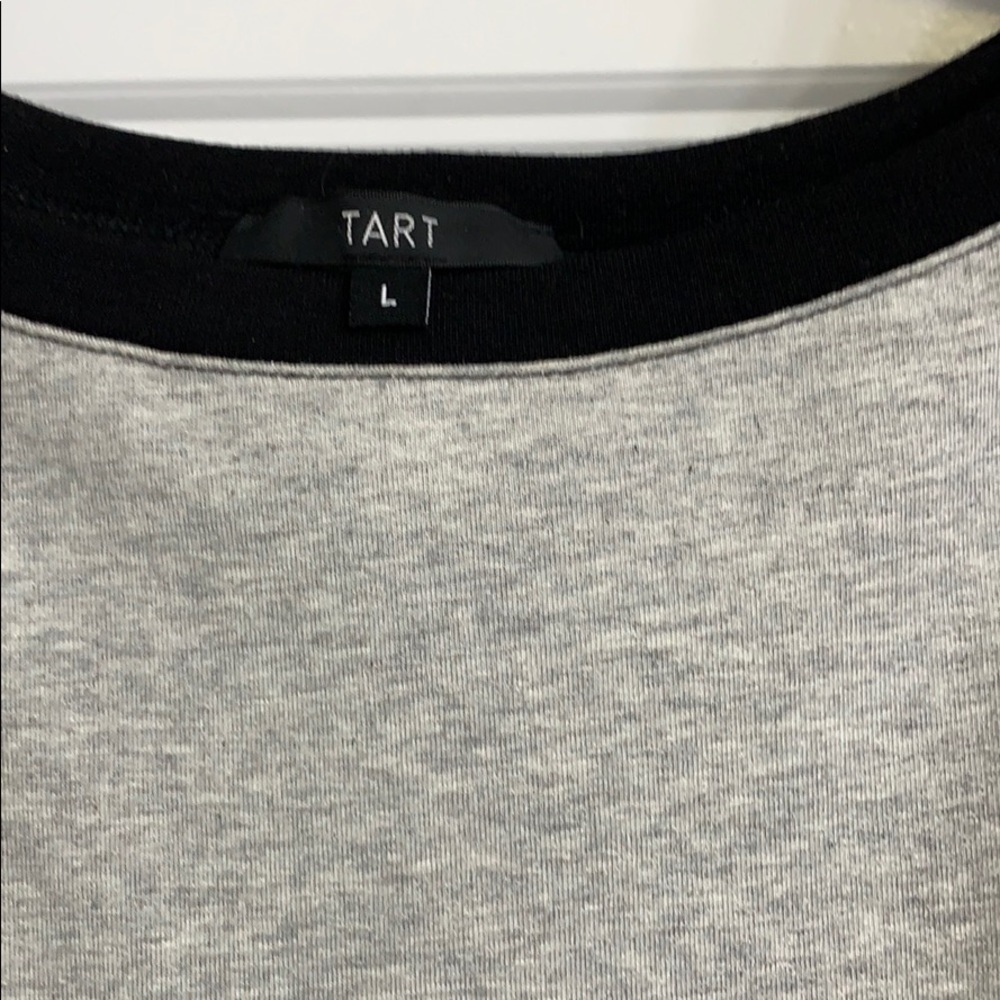 Tart Modal Knit Dress Large L | Black Stretch Pencil Dress - Picture 3 of 4